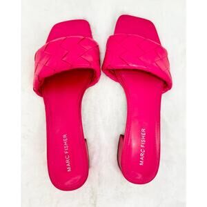Marc Fisher Women's Casara Heeled Sandal Size 9M Pink Sandals Y2K